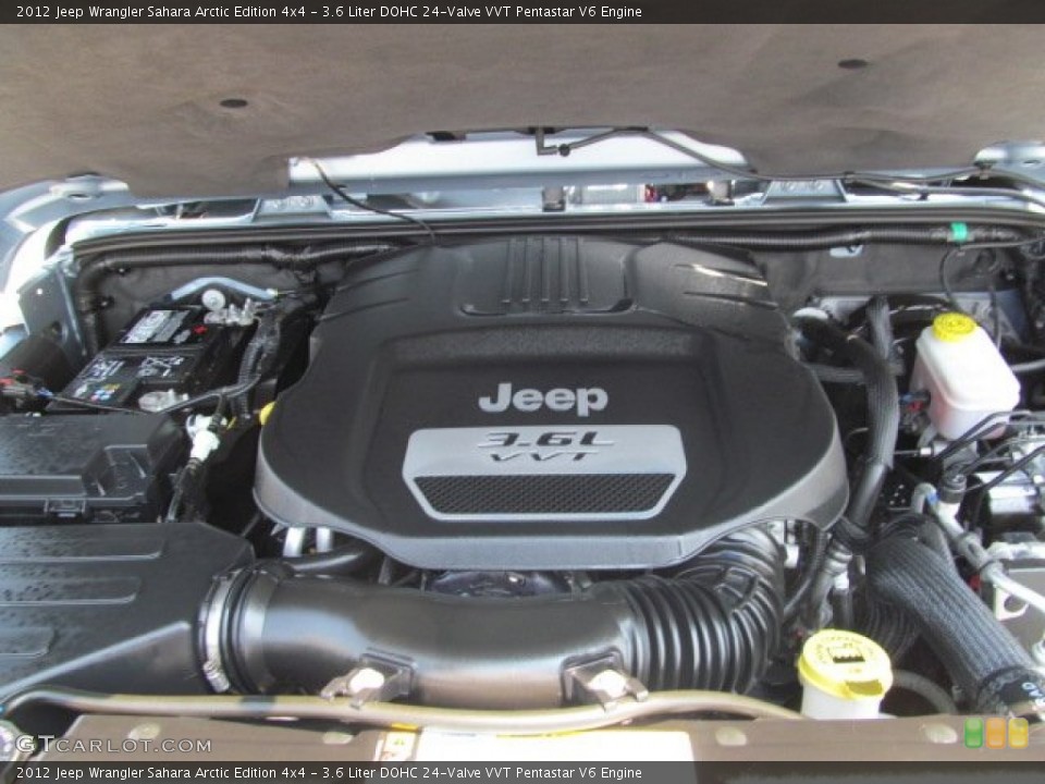 3.6 Liter DOHC 24-Valve VVT Pentastar V6 Engine for the 2012 Jeep Wrangler #68752741