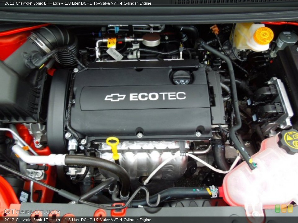 1.8 Liter DOHC 16-Valve VVT 4 Cylinder Engine for the 2012 Chevrolet Sonic #68754697
