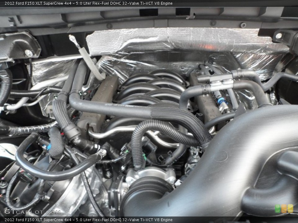 5.0 Liter Flex-Fuel DOHC 32-Valve Ti-VCT V8 Engine for the 2012 Ford F150 #68755873