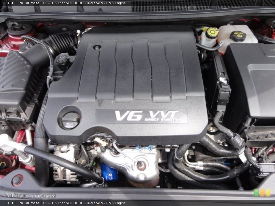 3.6 Liter SIDI DOHC 24-Valve VVT V6 Engine for the 2011 Buick LaCrosse #68758774