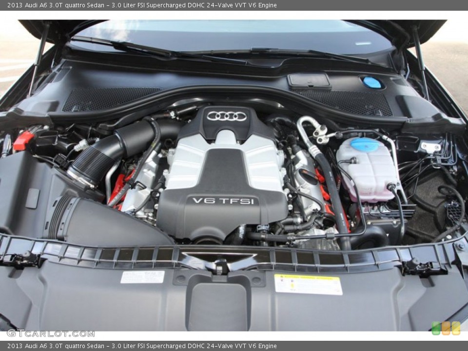 3.0 Liter FSI Supercharged DOHC 24-Valve VVT V6 Engine for the 2013 Audi A6 #68795141