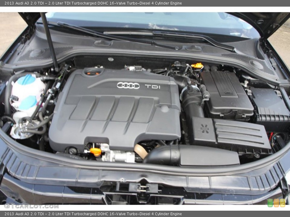 2.0 Liter TDI Turbocharged DOHC 16-Valve Turbo-Diesel 4 Cylinder Engine for the 2013 Audi A3 #68797274