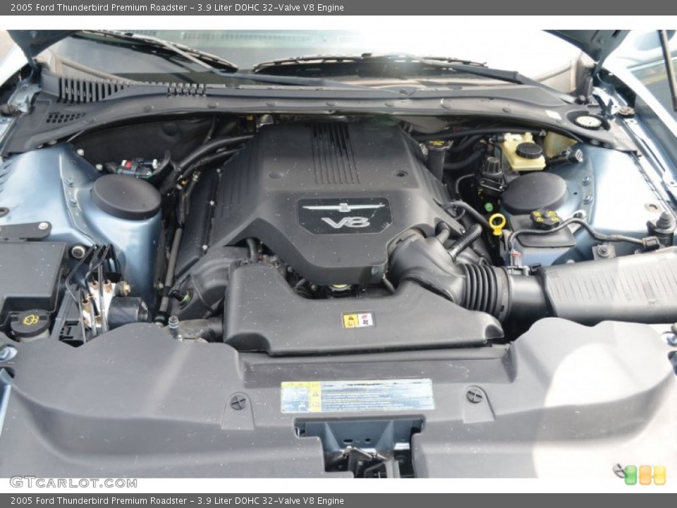 3.9 Liter DOHC 32-Valve V8 Engine for the 2005 Ford Thunderbird #68797346