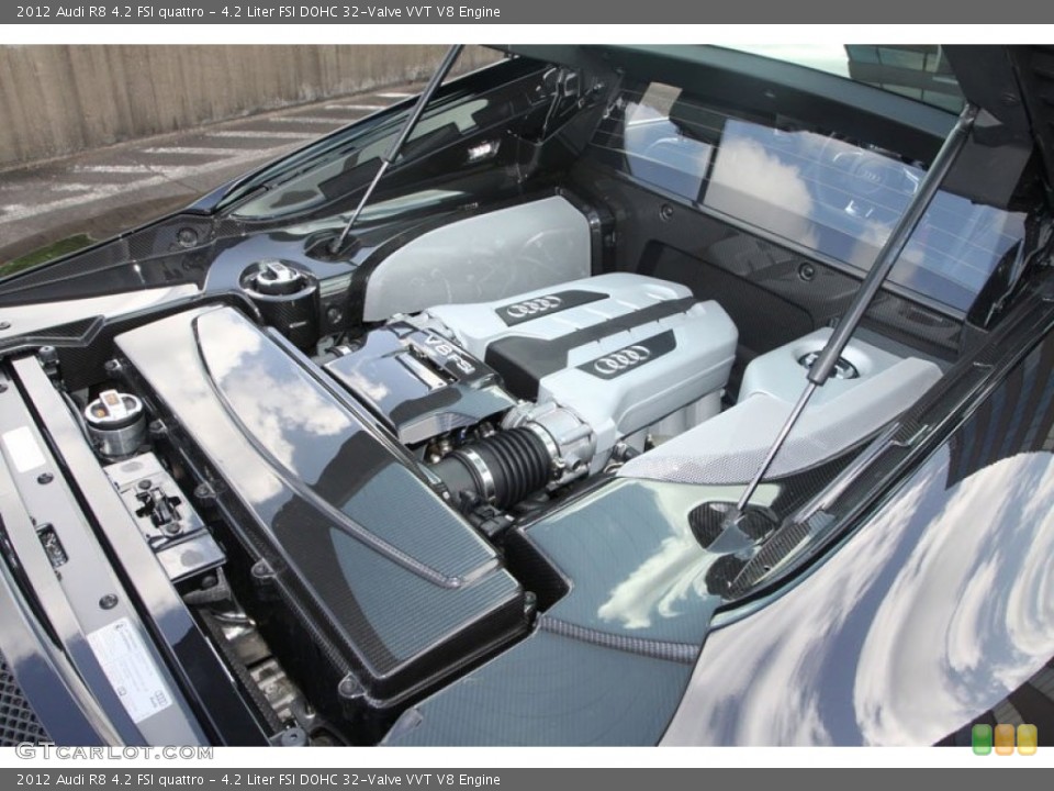 4.2 Liter FSI DOHC 32-Valve VVT V8 Engine for the 2012 Audi R8 #68798012