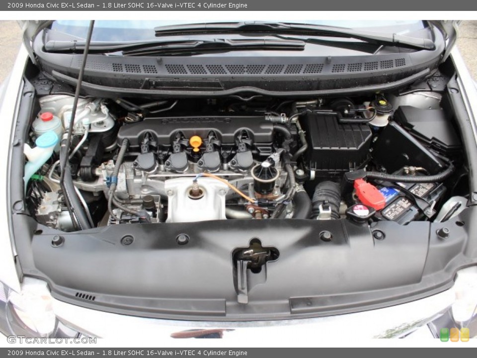 1.8 Liter SOHC 16-Valve i-VTEC 4 Cylinder Engine for the 2009 Honda Civic #68805398