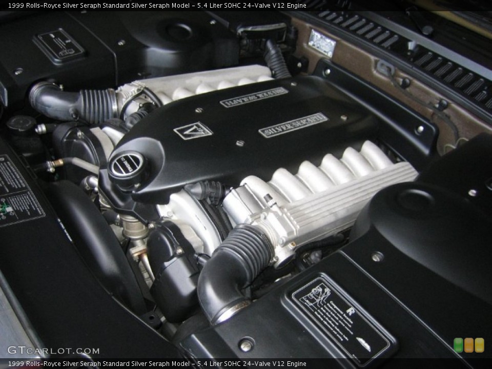 5.4 Liter SOHC 24-Valve V12 Engine for the 1999 Rolls-Royce Silver Seraph #68808908