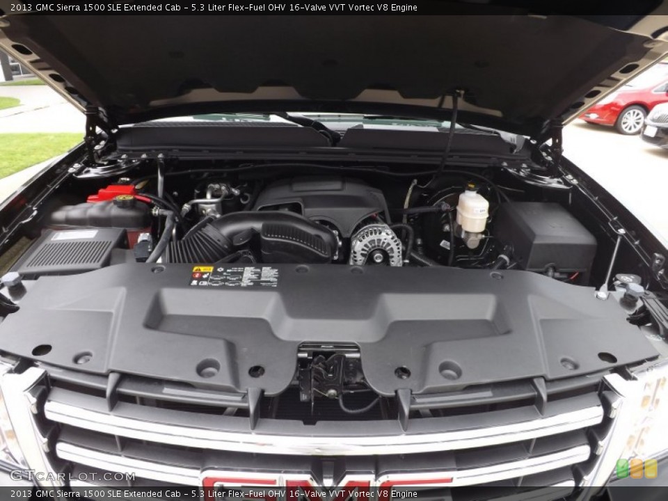 5.3 Liter Flex-Fuel OHV 16-Valve VVT Vortec V8 Engine for the 2013 GMC Sierra 1500 #68810771