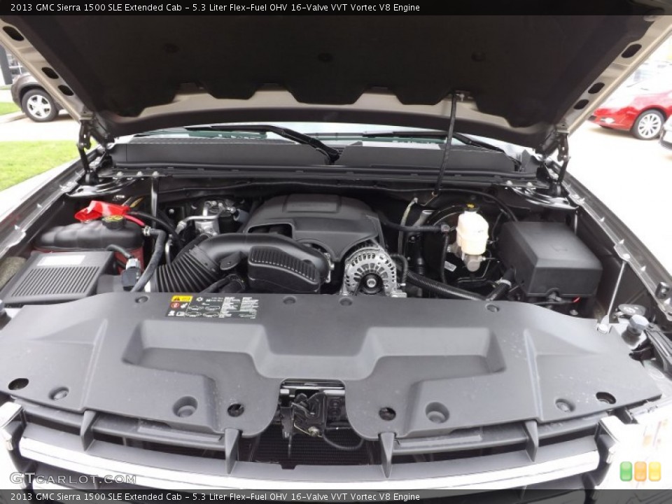 5.3 Liter Flex-Fuel OHV 16-Valve VVT Vortec V8 Engine for the 2013 GMC Sierra 1500 #68810996
