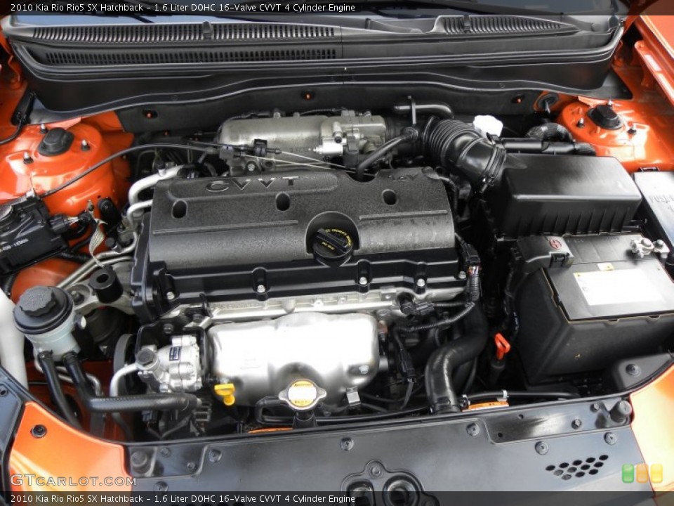 1.6 Liter DOHC 16-Valve CVVT 4 Cylinder Engine for the 2010 Kia Rio #68819666