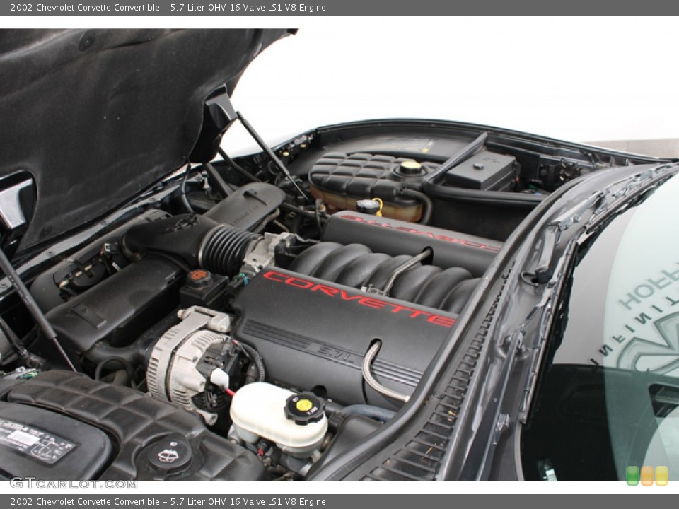 5.7 Liter OHV 16 Valve LS1 V8 Engine for the 2002 Chevrolet Corvette #68820158