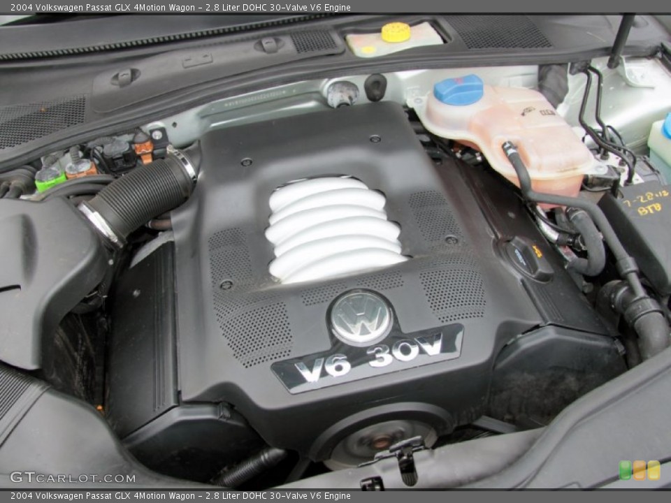 2.8 Liter DOHC 30-Valve V6 Engine for the 2004 Volkswagen Passat #68823624