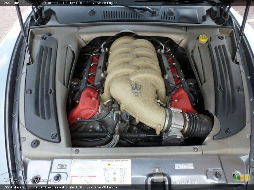 4.2 Liter DOHC 32-Valve V8 Engine for the 2004 Maserati Coupe #68825414