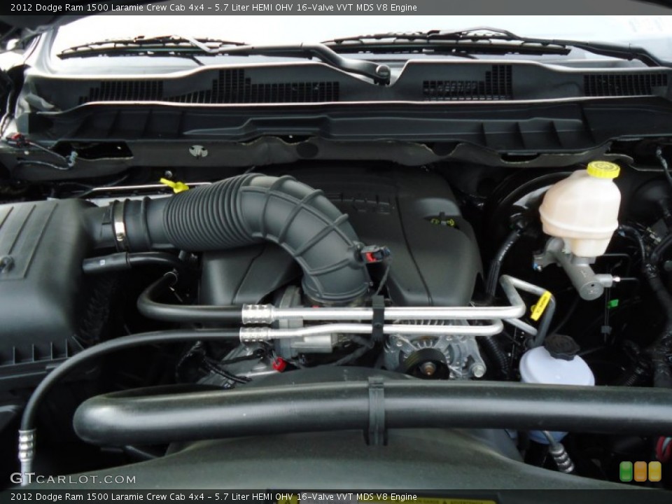 5.7 Liter HEMI OHV 16-Valve VVT MDS V8 Engine for the 2012 Dodge Ram 1500 #68831450