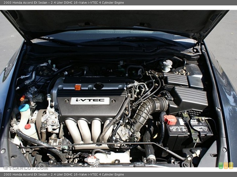2.4 Liter DOHC 16-Valve i-VTEC 4 Cylinder Engine for the 2003 Honda Accord #68833389