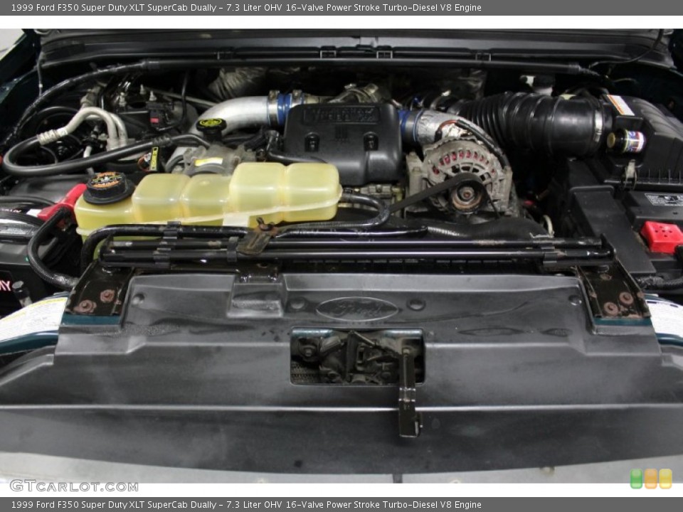 7.3 Liter OHV 16-Valve Power Stroke Turbo-Diesel V8 Engine for the 1999 Ford F350 Super Duty #68836124