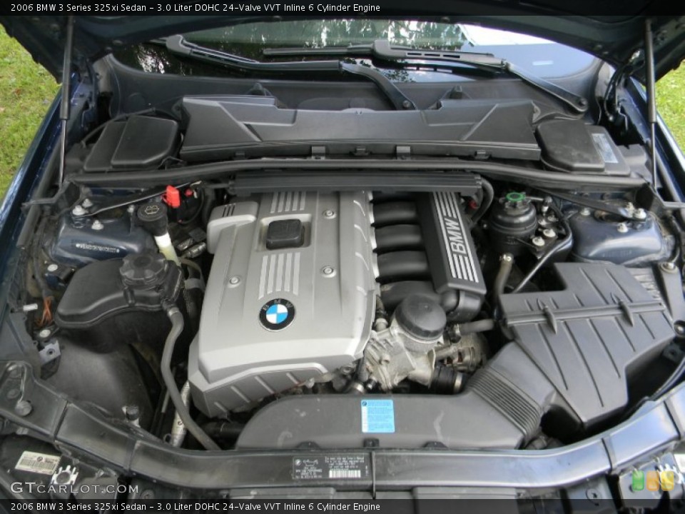 3.0 Liter DOHC 24-Valve VVT Inline 6 Cylinder Engine for the 2006 BMW 3 Series #68838123