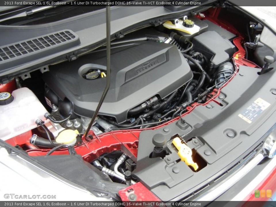 1.6 Liter DI Turbocharged DOHC 16-Valve Ti-VCT EcoBoost 4 Cylinder Engine for the 2013 Ford Escape #68838830