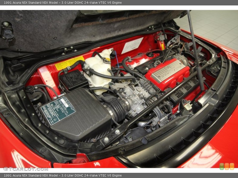 3.0 Liter DOHC 24-Valve VTEC V6 Engine for the 1991 Acura NSX #68839476