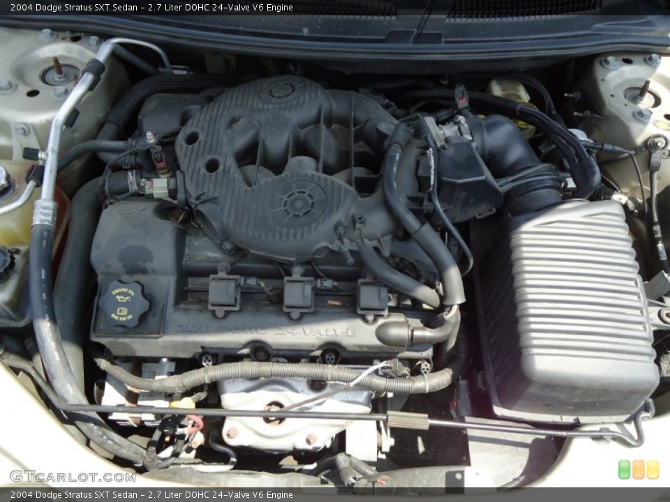 2.7 Liter DOHC 24-Valve V6 Engine for the 2004 Dodge Stratus #68852649