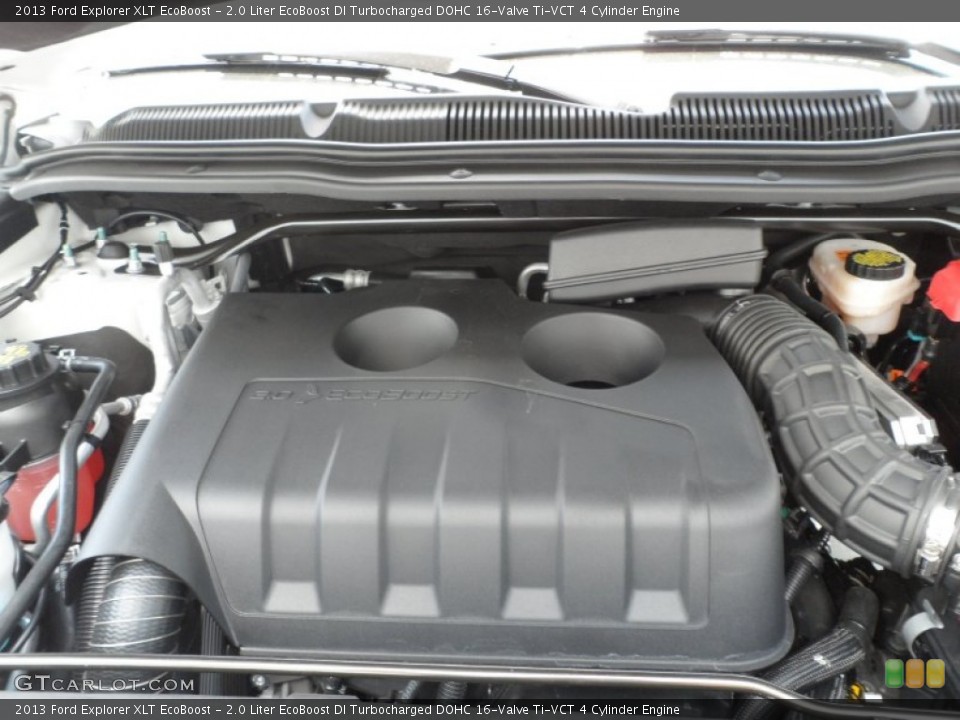 2.0 Liter EcoBoost DI Turbocharged DOHC 16-Valve Ti-VCT 4 Cylinder Engine for the 2013 Ford Explorer #68865399
