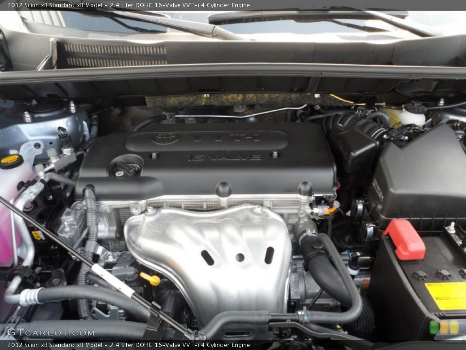 2.4 Liter DOHC 16-Valve VVT-i 4 Cylinder Engine for the 2012 Scion xB #68868963