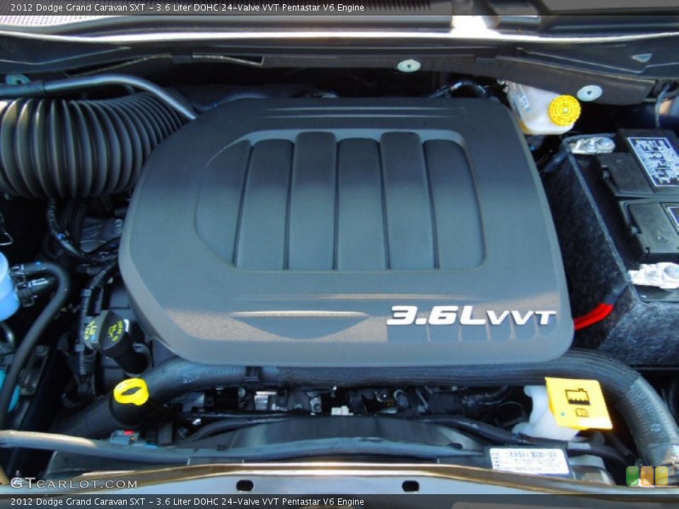 3.6 Liter DOHC 24-Valve VVT Pentastar V6 Engine for the 2012 Dodge Grand Caravan #68884923