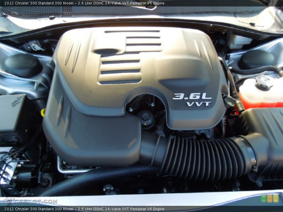 3.6 Liter DOHC 24-Valve VVT Pentastar V6 2012 Chrysler 300 Engine