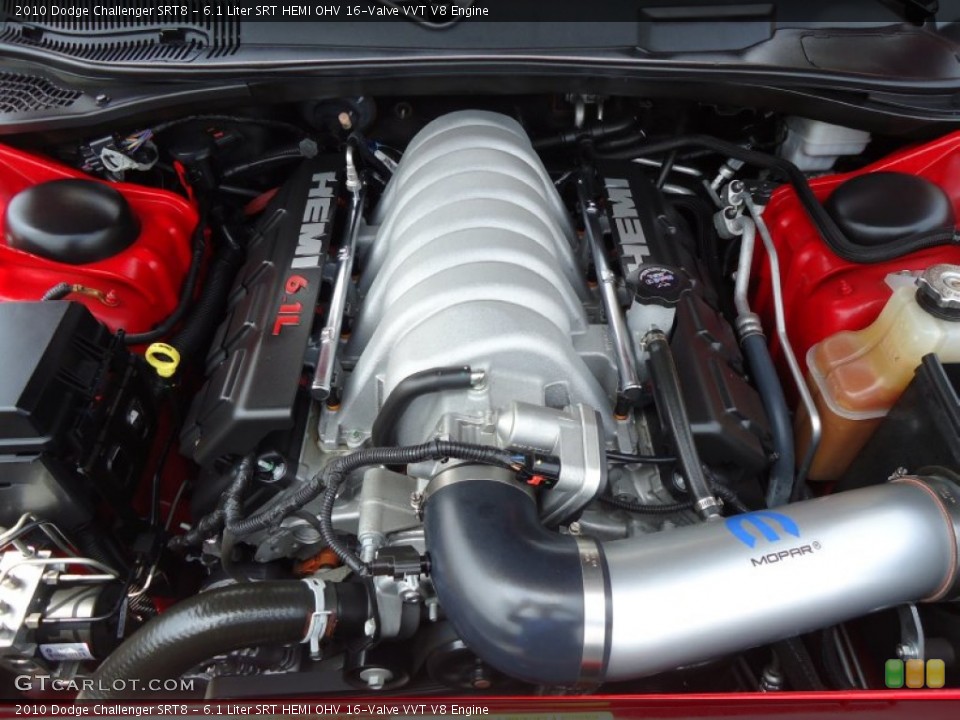 6.1 Liter SRT HEMI OHV 16-Valve VVT V8 Engine for the 2010 Dodge Challenger #68890596