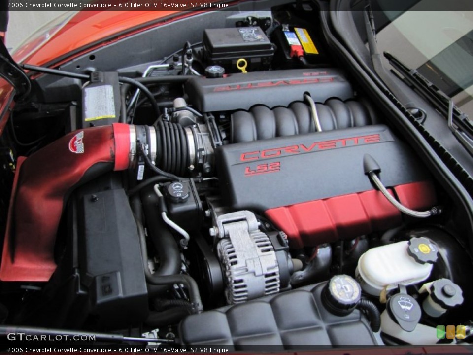 6.0 Liter OHV 16-Valve LS2 V8 Engine for the 2006 Chevrolet Corvette #68891795