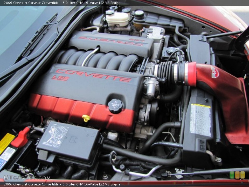 6.0 Liter OHV 16-Valve LS2 V8 Engine for the 2006 Chevrolet Corvette #68891805