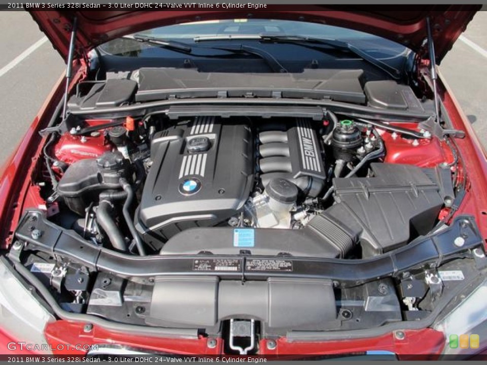 3.0 Liter DOHC 24-Valve VVT Inline 6 Cylinder Engine for the 2011 BMW 3 Series #68891880