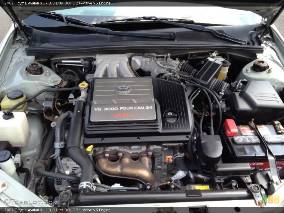 3.0 Liter DOHC 24-Valve V6 2002 Toyota Avalon Engine
