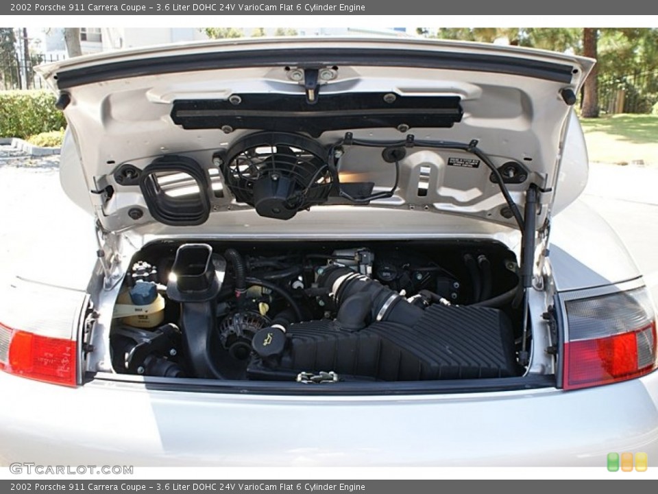 3.6 Liter DOHC 24V VarioCam Flat 6 Cylinder Engine for the 2002 Porsche 911 #68894118