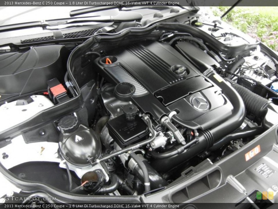 1.8 Liter DI Turbocharged DOHC 16-Valve VVT 4 Cylinder Engine for the 2013 Mercedes-Benz C #68909799