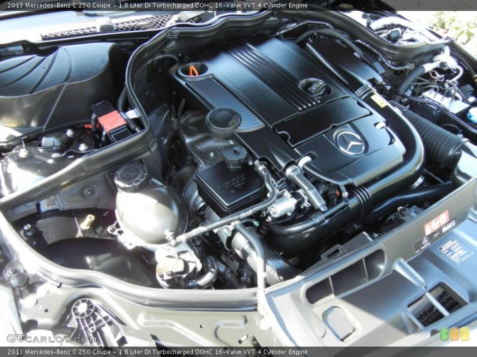 1.8 Liter DI Turbocharged DOHC 16-Valve VVT 4 Cylinder Engine for the 2013 Mercedes-Benz C #68909913