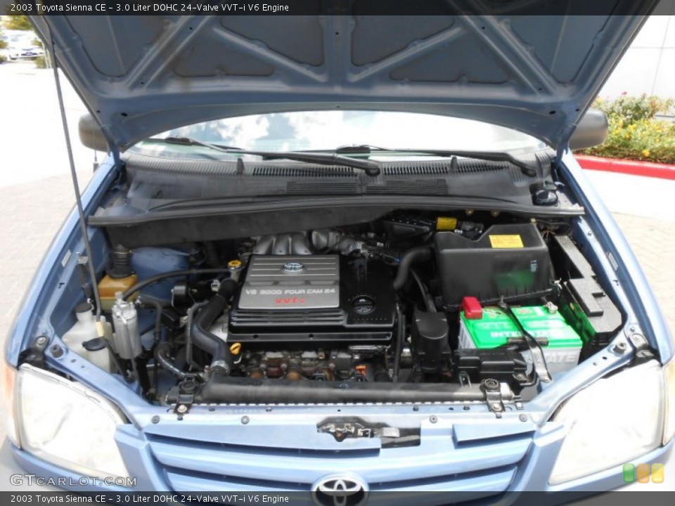 3.0 Liter DOHC 24-Valve VVT-i V6 Engine for the 2003 Toyota Sienna #68921046