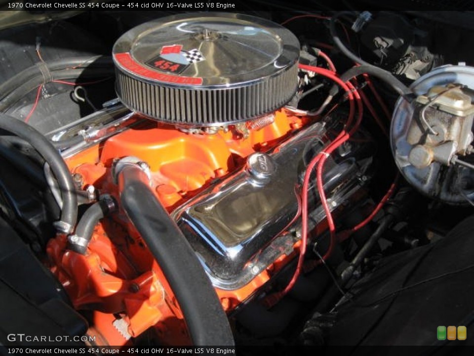 454 cid OHV 16-Valve LS5 V8 Engine for the 1970 Chevrolet Chevelle #68936985