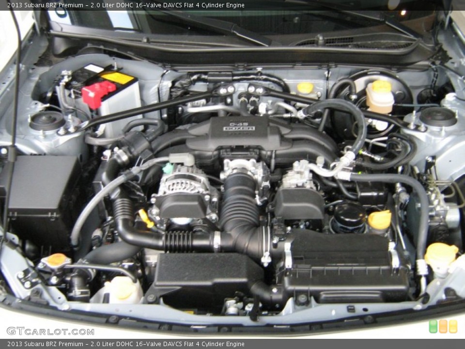2.0 Liter DOHC 16-Valve DAVCS Flat 4 Cylinder Engine for the 2013 Subaru BRZ #68941512