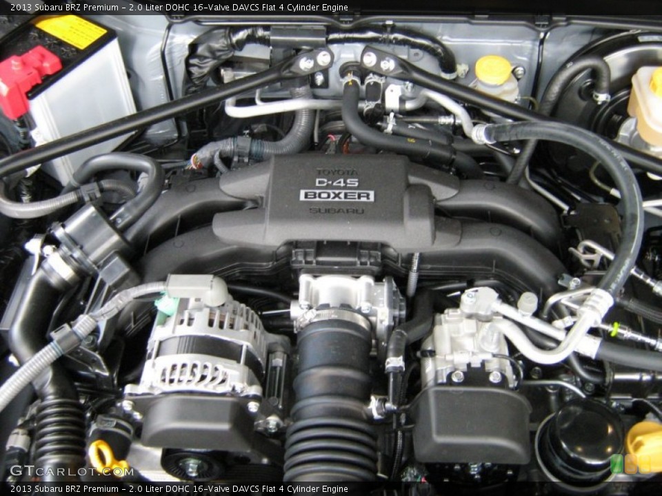 2.0 Liter DOHC 16-Valve DAVCS Flat 4 Cylinder Engine for the 2013 Subaru BRZ #68941521