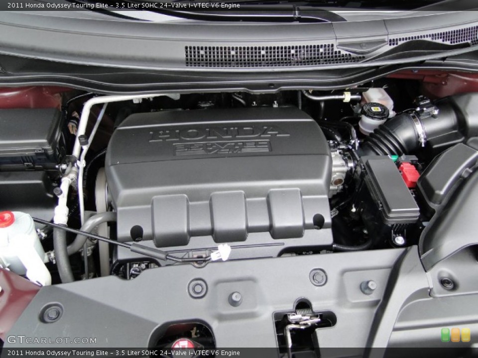 3.5 Liter SOHC 24-Valve i-VTEC V6 Engine for the 2011 Honda Odyssey #68947269