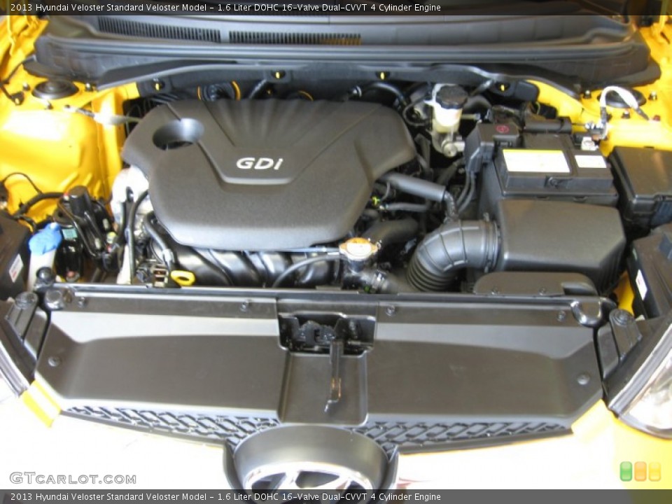 1.6 Liter DOHC 16-Valve Dual-CVVT 4 Cylinder Engine for the 2013 Hyundai Veloster #68954606