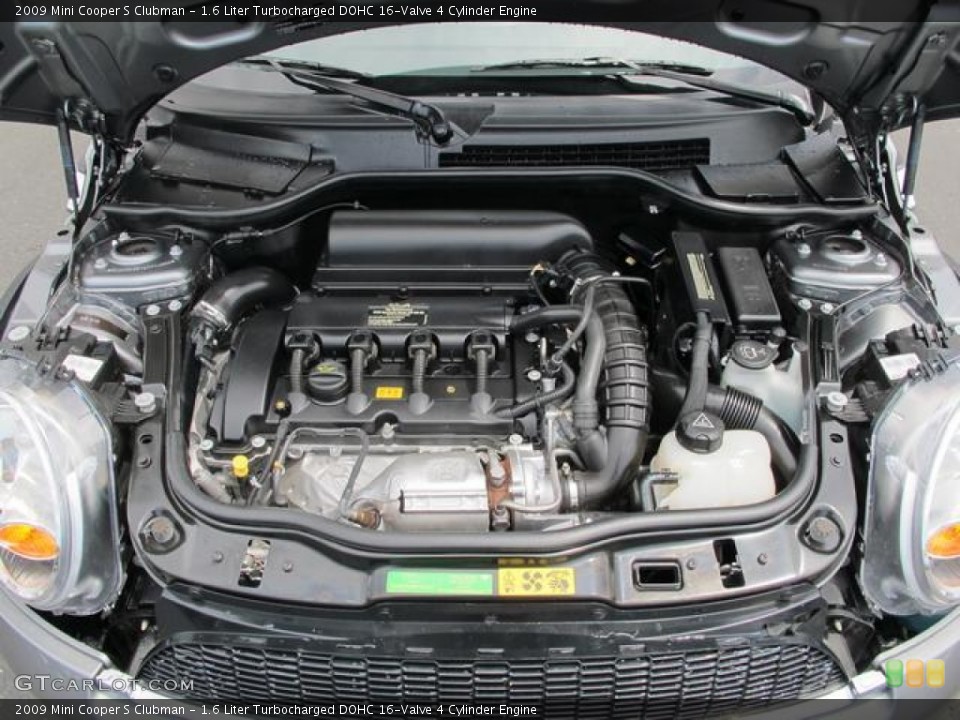1.6 Liter Turbocharged DOHC 16-Valve 4 Cylinder Engine for the 2009 Mini Cooper #68955425