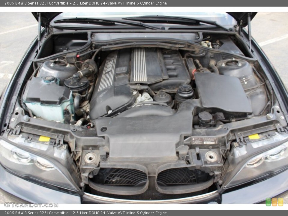 2.5 Liter DOHC 24-Valve VVT Inline 6 Cylinder Engine for the 2006 BMW 3 Series #68963698