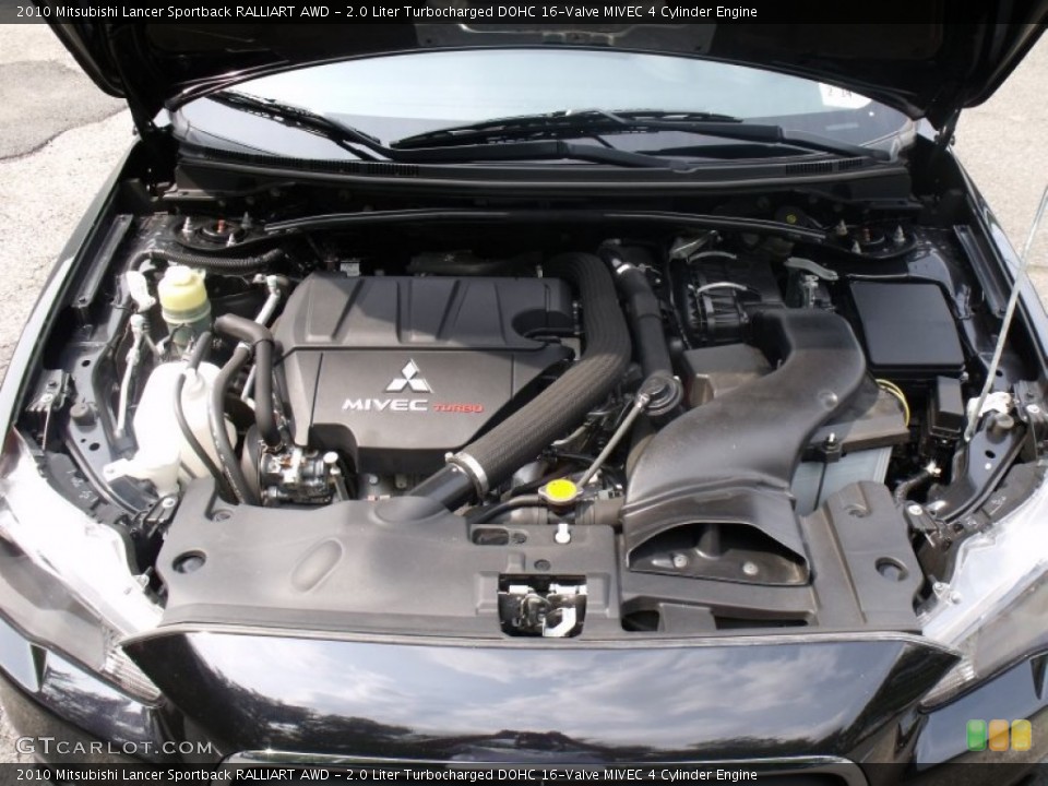 2.0 Liter Turbocharged DOHC 16-Valve MIVEC 4 Cylinder Engine for the 2010 Mitsubishi Lancer #68967608