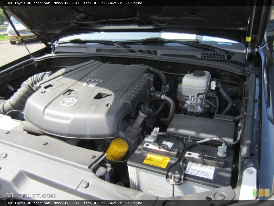 4.0 Liter DOHC 24-Valve VVT V6 Engine for the 2006 Toyota 4Runner #68982944