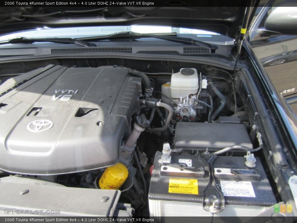 4.0 Liter DOHC 24-Valve VVT V6 Engine for the 2006 Toyota 4Runner #68982947