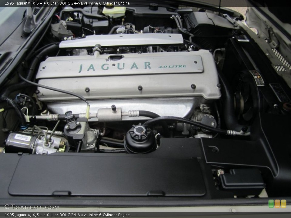 4.0 Liter DOHC 24-Valve Inline 6 Cylinder Engine for the 1995 Jaguar XJ #68983037
