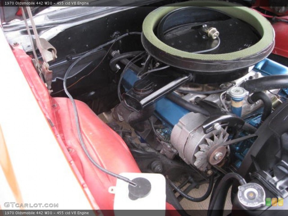 455 cid V8 Engine for the 1970 Oldsmobile 442 #68998015
