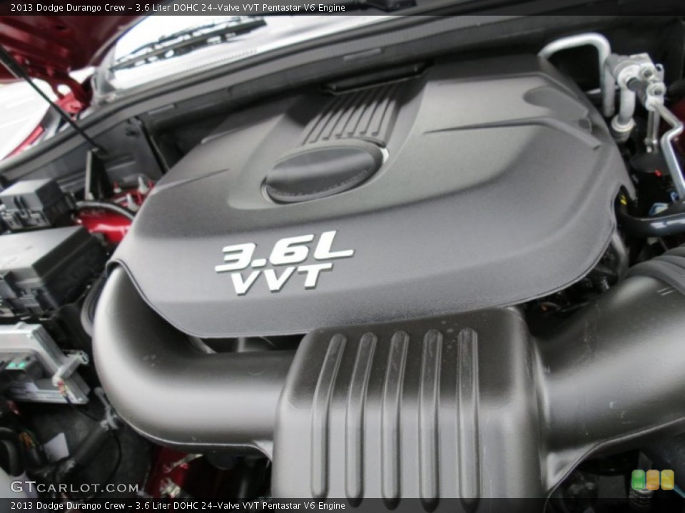 3.6 Liter DOHC 24-Valve VVT Pentastar V6 Engine for the 2013 Dodge Durango #69001741