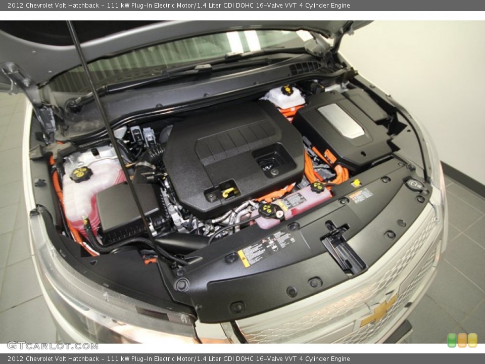 111 kW Plug-In Electric Motor/1.4 Liter GDI DOHC 16-Valve VVT 4 Cylinder Engine for the 2012 Chevrolet Volt #69008833